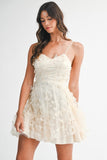 Flutter Dress (Cream)