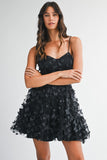 Flutter Dress (Black)