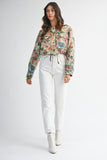 Floral Tapestry Barn Jacket
