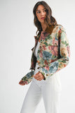 Floral Tapestry Barn Jacket
