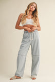 Barrel Leg Light Denim Jeans