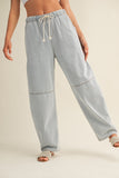 Barrel Leg Light Denim Jeans