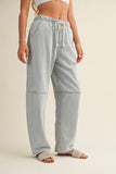 Barrel Leg Light Denim Jeans