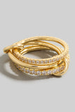 3 Piece Linked Band Rings