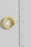 Gold Dipped Linked Studded Band Rings