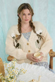 Wildflower Embroidery Cardigan