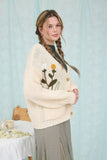 Wildflower Embroidery Cardigan