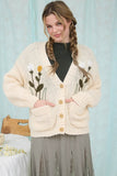 Wildflower Embroidery Cardigan