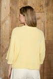 Clara Crew Neck Knit (Butter Yellow)