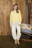 Clara Crew Neck Knit (Butter Yellow)