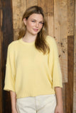 Clara Crew Neck Knit (Butter Yellow)