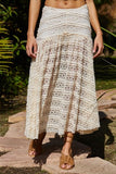Golden Hour Lace Maxi Skirt
