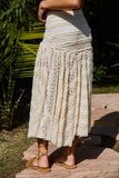 Golden Hour Lace Maxi Skirt
