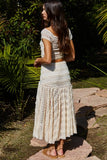 Golden Hour Lace Crop Top