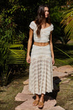 Golden Hour Lace Crop Top