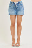 Slouchy Front Tie Shorts