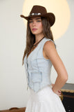 Dimension Denim Vest