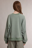 Freya Oversized Striped Drop Shoulder Sweatshirt
