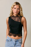 Lace Muse Top (Black)