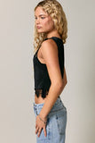 Lace Muse Top (Black)