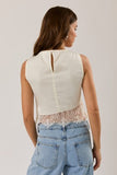 Lace Muse Top (Cream)