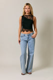 Lace Muse Top (Black)