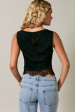 Lace Muse Top (Black)