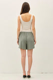 Leslie Linen Blend Skort