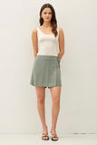 Leslie Linen Blend Skort