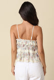 Ellen Tiered Ruffle Cami Top