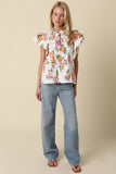 Dora Floral Blouse