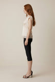 Short Sleeve Lace Trimmed Top