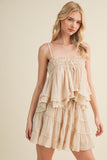 Playful Hem Cami Top