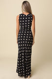 Frankie Polka Dot Sleeveless Maxi Dress