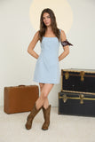 Layla Stripe Denim Dress