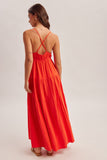 Cherry Tiered Maxi Dress