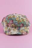 Floral Cabby Hat