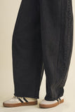 Washed Black Overalls