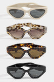 Geometric Angular Cat Eye Sunglasses
