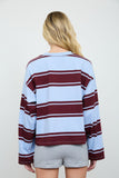 Cody Striped Crewneck (Light Blue)
