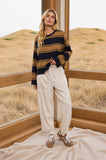 Cody Striped Crewneck (Navy)