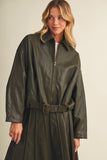 Faux Leather Jacket
