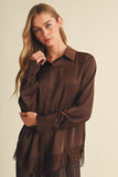 Lace Trim Detail Top