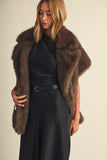 Plush Faux Fur Vest