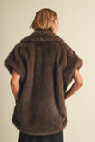 Plush Faux Fur Vest
