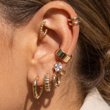 7 Pair Hoop Earring Set