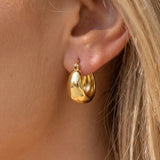 Brass Gold Plated Earrings