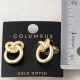 Love Knot Earrings (Gold)