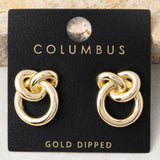 Love Knot Earrings (Gold)