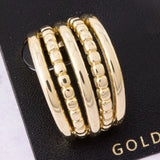 5 Row Earrings (Gold)